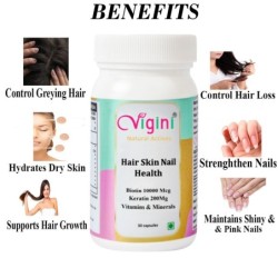 Vigini Natural Actives Hair Skin Nail Health