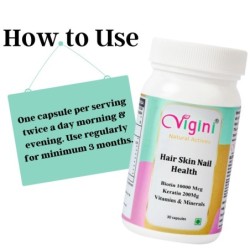 Vigini Natural Actives Hair Skin Nail Health