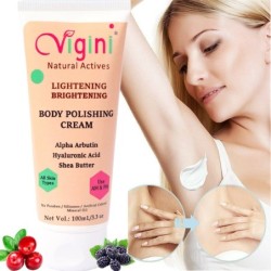 Vigini 100% Natural Actives Body Polishing Cream 100gm