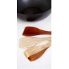 Mats Avenue Dosa Rotti Spatula Set of 3 Hand Made Perfect Rose Wood Wooden Spoon for Pan