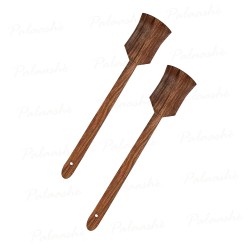 Palaashe Wooden Spatula For Cooking Non Stick Set Of 2