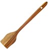 Parage Handmade Wooden Non Stick Serving and Cooking Spoon Kitchen Tools Set of 5 Brown