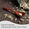 Hefild Small Wooden Spoons Premium 7pcs Mini Wooden Spoons for Cooking Eco Friendly Wooden Spoon Set