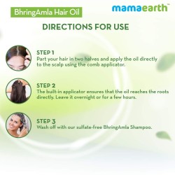 Mamaearth Bhring Amla Hair Oil With Bhringraj & Amla 250ml