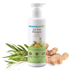 Mamaearth Tea Tree Anti Dandruff Shampoo With Tea Tree & Ginger Oil 250ml