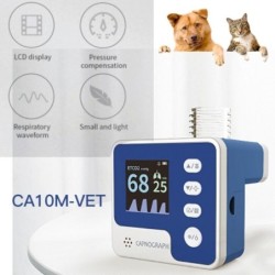 CONTEC CA10M VET ETCO2 Capnograph Respiration Rate Monitor For Animals