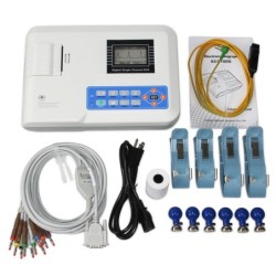 CONTEC Digital 12 Lead ECG Machine Electrocardiograph ECG100G Printer