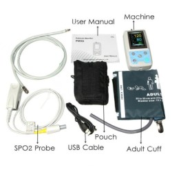 CONTEC PM50 24 Hours Ambulatory Blood Pressure Pulse Rate NIBP Recorder Software