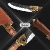 Qulajoy Boning Knife - Hand Forged Camping Knife Sheath Viking Knife For Hunting