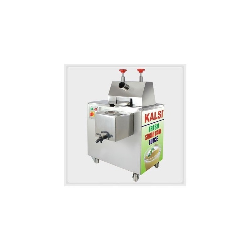 Kalsi Sugar Cane Juice Machine Fully Covered Stainless Steel Body With Motor