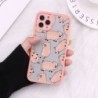 Compatible with Apple Cartoon Transparent Phone Case Matte Shockproof Back Cover