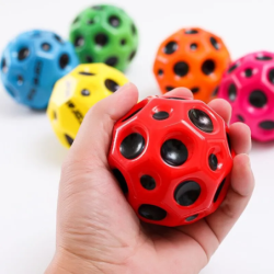 Hole Ball Soft Bouncy Ball  Bouncy Ball Kids Indoor Outdoor Toy Ergonomic Design