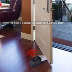 Electronic Burglar Alarm Home Security Wedge Door Stop Device Alert Detection 1 peice