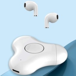 Multi-Function Headset Fidget Spinner Bluetooth Fingertip Gyro In Ear Bluetooth