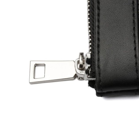 Men's Leather Plaid Clutch Top Layer Cowhide Wallet