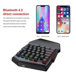 Gaming Keyboard Mobile Throne One Mouse Set