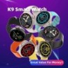New K9 Smart Watch 1.39 Round Screen Encoder True Screw Clip Wireless Charging