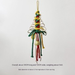 Christmas Decorations Colorful Cotton String Bow