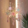 Christmas AB Color Snowflake Crystal Sun Catcher Christmas Decorations