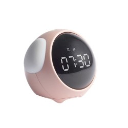 Alarm-Clock Wake-Up-Light Pixel Expression Home-Decoration Digital Electronic