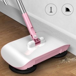 Hand Push Sweeper Household Broom Dustpan Mop Floor  Machine Gift Mop Sweeper