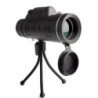 Compatible with Apple, Monocular Telescope Zoom Scope with Compass Phone Tripod