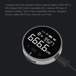 Distance Measuring Instrument Electronic Ruler Tape Measure  Digital LCD