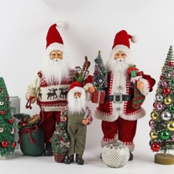 Fabric Santa Claus Home Furnishings And Decorations