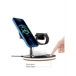 Compatible with Apple,  Magnetic Wireless Charger 15W Fast Charging Station