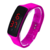 LED Bracelet Watch Thin Girl Sports Silicone Digital LED Wristwatches For Women