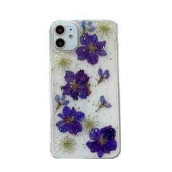 Compatible With  , Daisy Phone Case Real Flower Protective Cover