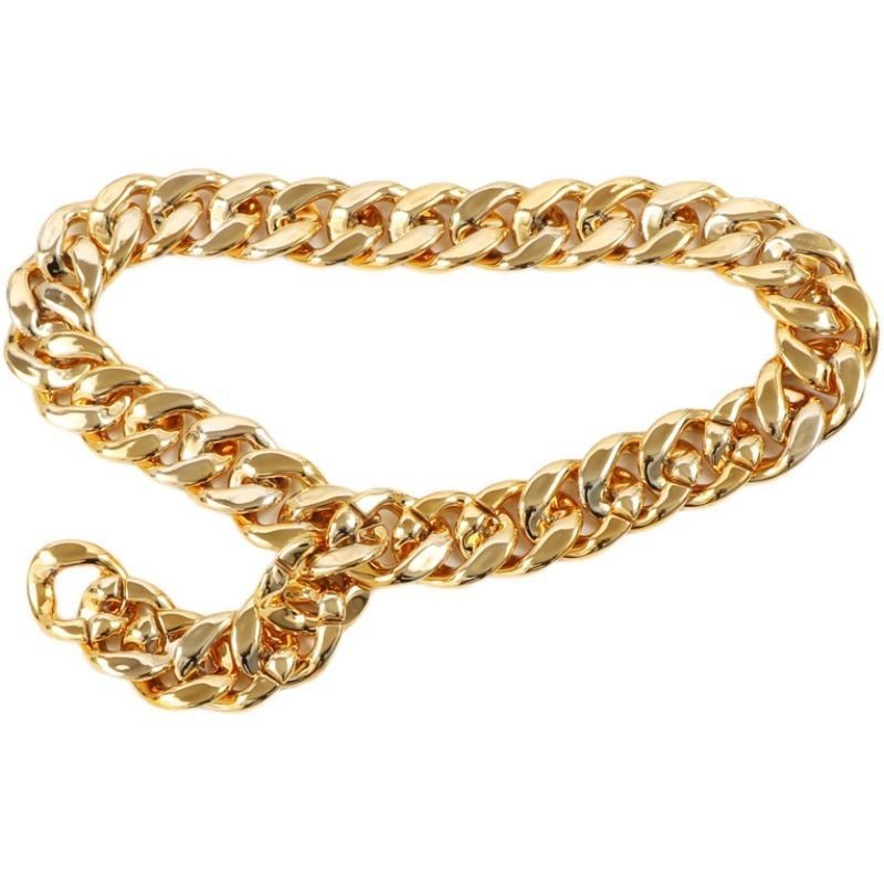THICK DRAWN CABLE CHAIN NECKLACE- 14k Yellow Gold - The Littl A$144.99  A$144.99 14k Yellow Gold Chokers easy