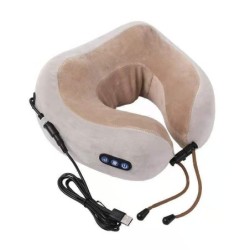 U Shaped Massage Pillow Neck Device Electric Apparatus For Body Relaxation