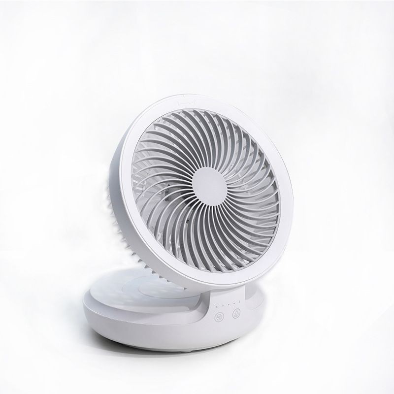 Wireless Suspended Air Circulation Fan USB Rechargeable Folding Electric Fan