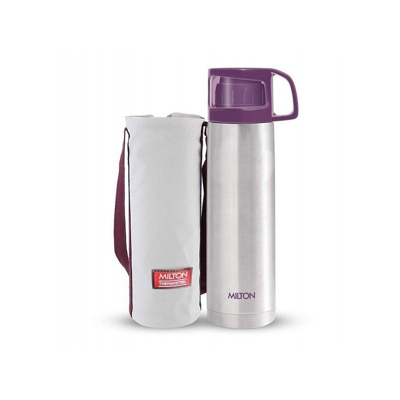 Milton glassy 750 thermosteel 24 hours hot and cold water bottle with