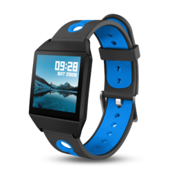 W1 Smart Bracelet Blood Pressure Measurement Color Screen Fitness Tracker Watch