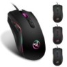Colorful luminous gaming mouse (High-Performance Wired Gaming Mouse for Desktops ~ 3200 DPI, 7 Keys, Ergonomic Support)