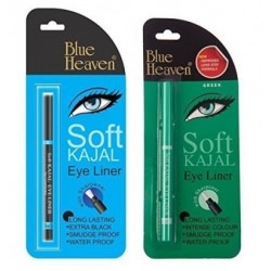 Blue Heaven Combo Of Soft Kajal ( Black) & Soft Kajal (Green )