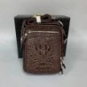 Crocodile Leather Men's Casual All-matching Crossbody Bag