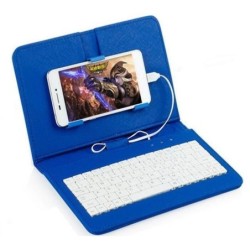 Ultra-Thin Mobile Phone Bluetooth Keyboard Leather Case