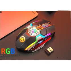 Color Wireless Gaming RGB...