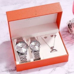 Luxury Watch Gifts for Women Earrings ring Necklace bracelet