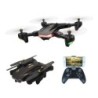 Foldable Selfie Drone with Wide Angle 2MP HD Camera WiFi  Quadcopter Helicopter