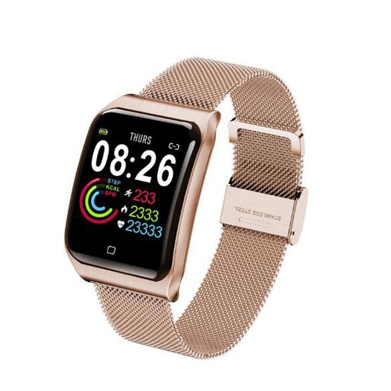 Shop F9 Smart Watch High Quality IP67 Waterproof 15 days long standby Heart  rate Blood pressure Support IOS Android at best price | GoshopperQa.com |  872488f88d1b2db54d55bc8bba2fad1b