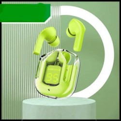 Mini Transparent Wireless Bluetooth Headset Digital Noise Reduction Sports Music