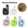 Mini Transparent Wireless Bluetooth Headset Digital Noise Reduction Sports Music