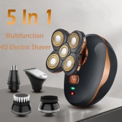Multifunction 4D Electric Shaver 5 In 1 Mens Razor Beard Shaving Machine Trimmer