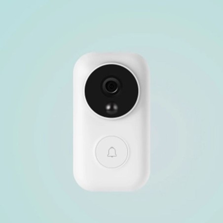 Smart video doorbell (Enhance Home Security with Smart White Video Doorbell & Receiver Set)
