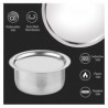Milton Pro Cook Triply Stainless Steel Tope With Lid 16 cm