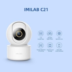 IMILAB C21 2.5K Surveillance Camera Vedio Wifi IP Smart Indoor Security 360view